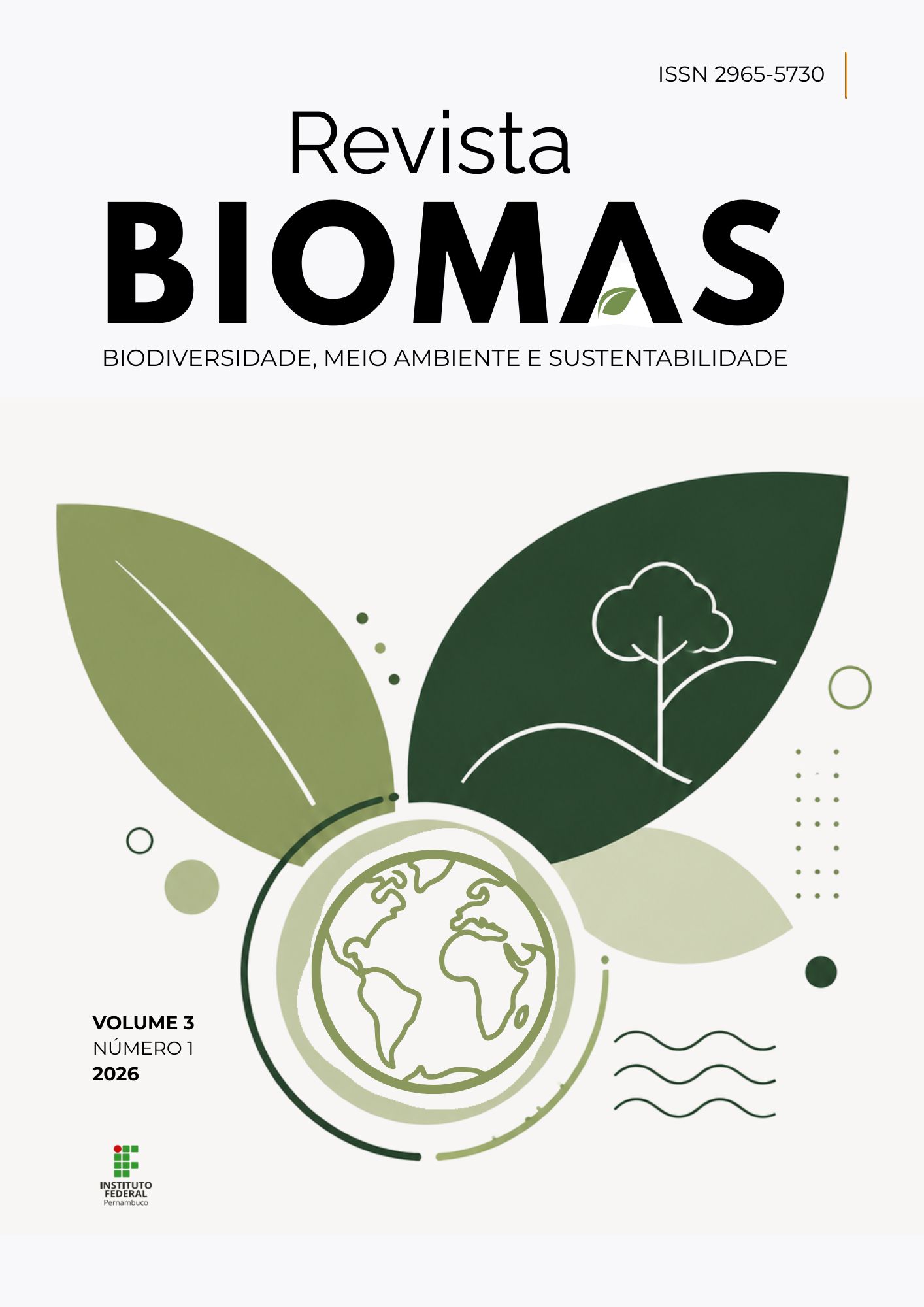 					Visualizar v. 4 n. 1 (2026): Revista BIOMAS - Biodiversidade, Meio Ambiente e Sustentabilidade
				